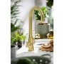Abode Keswick Dual Lever Mixer Tap - Brushed Brass