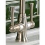 Abode Gatsby Dual Lever Mixer Tap - Brushed Nickel