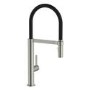 Abode Carbon Professional Spray Single Lever Mixer Tap - Brushed Nickel