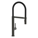 ACT3076 Abode Carbon Professional Spray Single Lever Mixer Tap - Gunmetal