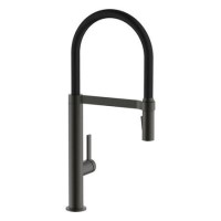 Abode Carbon Professional Spray Single Lever Mixer Tap - Gunmetal