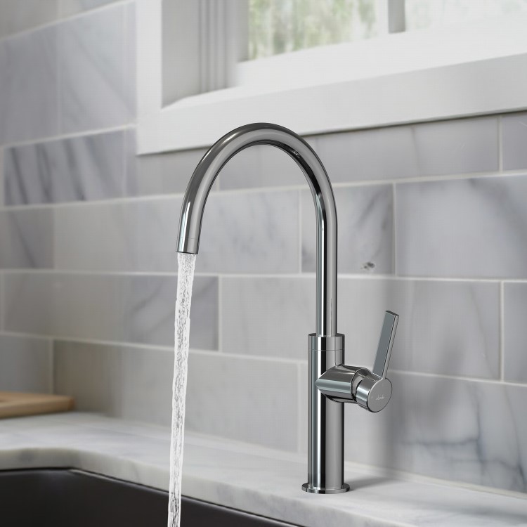 Abode Carbon Single Lever Mixer Tap - Chrome