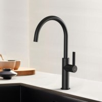 Abode Carbon Single Lever Mixer Tap - Matt Black