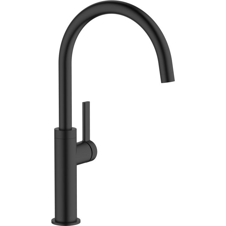 Abode Carbon Single Lever Mixer Tap - Matt Black