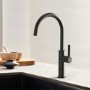 Abode Carbon Single Lever Mixer Tap - Gunmetal