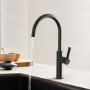 Abode Carbon Single Lever Mixer Tap - Gunmetal