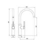 Abode Carbon Single Lever Mixer Tap - Gunmetal