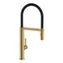 Abode Carbon Professional Spray Single Lever Mixer Tap - Brushed Brass