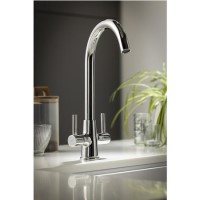 Abode Enstyle Dual Lever Mixer Tap - Chrome