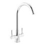 Abode Enstyle Dual Lever Mixer Tap - Chrome