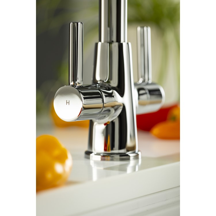 Abode Enstyle Dual Lever Mixer Tap - Chrome