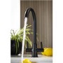 Abode Enstyle Dual Lever Mixer Tap - Matt Black