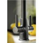 Abode Enstyle Dual Lever Mixer Tap - Matt Black