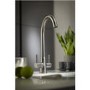 Abode Enstyle Dual Lever Mixer Tap - Gunmetal