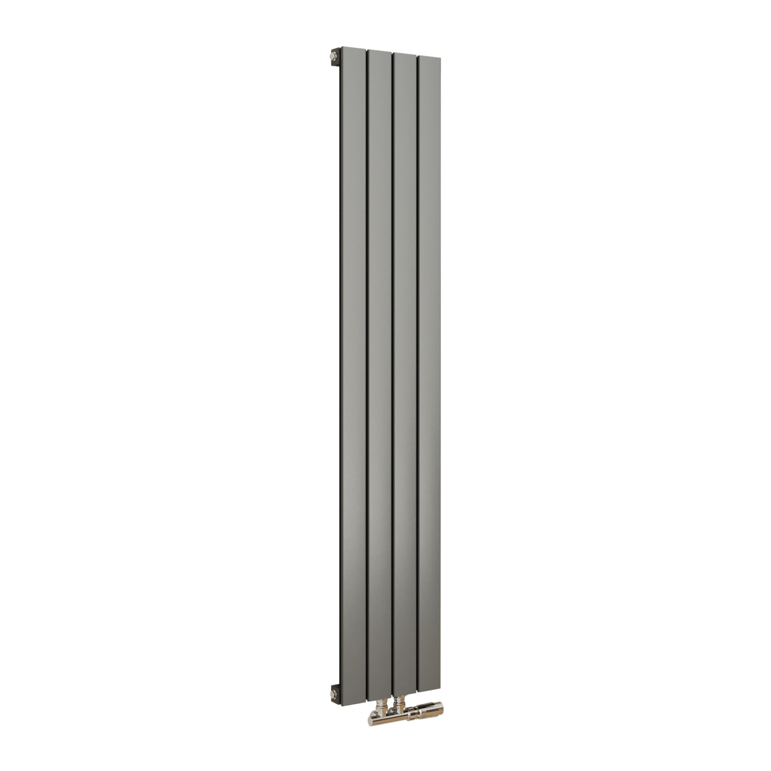 Eco Style Radiator Eco Eleganza Anthracite Vertical Flat Aluminium Middle Connection ...