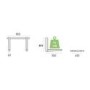 ACWALLBKTLPG electriQ Air Conditioner outdoor unit Wall Mount Brackets in anthracite / grey- all models Up to 140kg