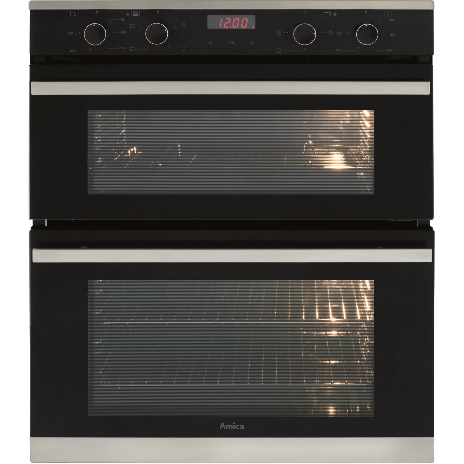 Amica ADC700SS Electric Built Under Double Oven Stainless Steel
