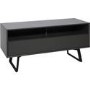 Alphason Carbon 1200 Grey and Black TV Stand