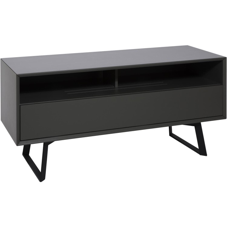 Alphason Carbon 1200 Grey and Black TV Stand
