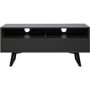 Alphason Carbon 1200 Grey and Black TV Stand