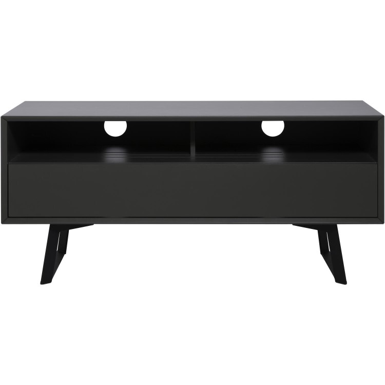 Alphason Carbon 1200 Grey and Black TV Stand