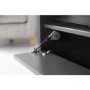 Alphason Carbon 1200 Grey and Black TV Stand