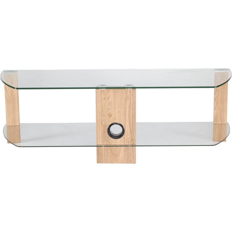 Alphason ADCE1200-LO Century TV Stand for up to 55" TVs - Light Oak