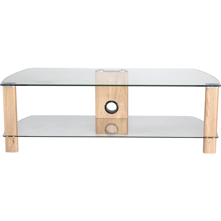 Alphason ADCE1200-LO Century TV Stand for up to 55" TVs - Light Oak