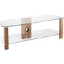 Refurbished Alphason ADCE1200-WAL Century TV Stand for up to 55" TVs Walnut