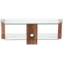 Refurbished Alphason ADCE1200-WAL Century TV Stand for up to 55" TVs Walnut