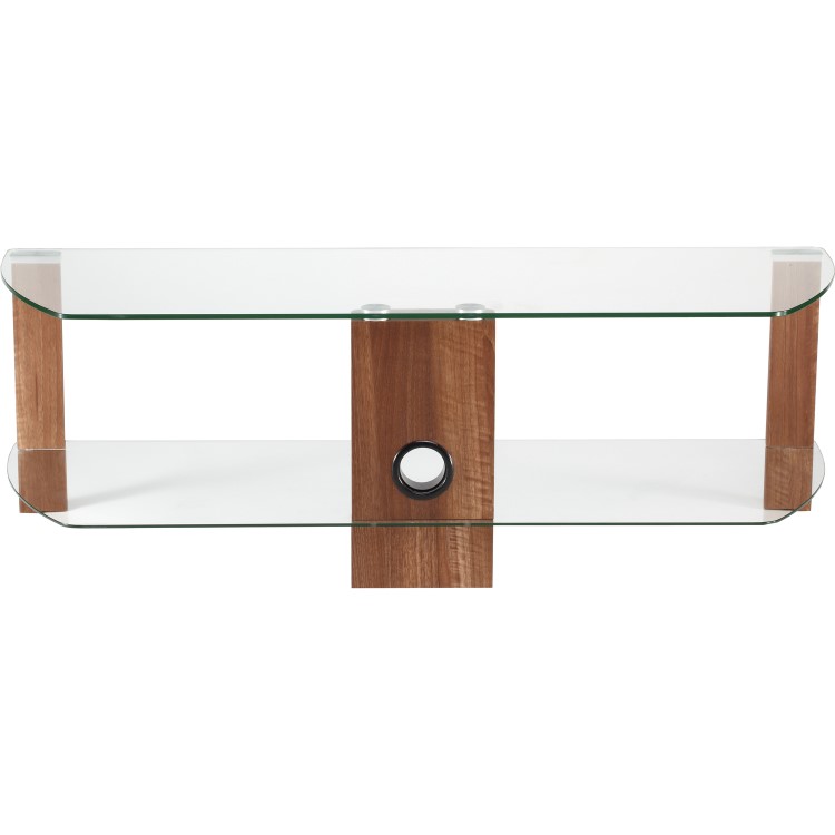 Refurbished Alphason ADCE1200-WAL Century TV Stand for up to 55" TVs Walnut
