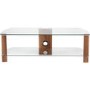Refurbished Alphason ADCE1200-WAL Century TV Stand for up to 55" TVs Walnut