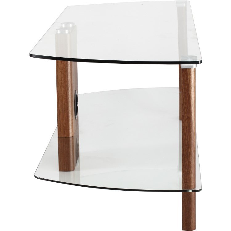 Refurbished Alphason ADCE1200-WAL Century TV Stand for up to 55" TVs Walnut