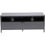 Alphason ADCH1135-CH Chaplin TV Cabinet for up to 55" TVs - Charcoal