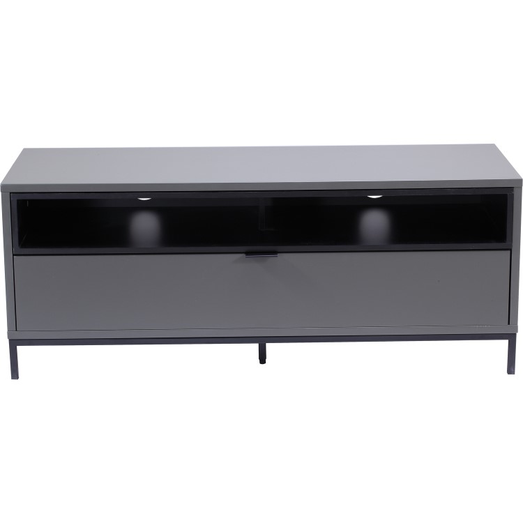 Alphason ADCH1135-CH Chaplin TV Cabinet for up to 55" TVs - Charcoal