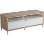 Alphason ADCH1135-WHT Chaplin TV Cabinet for up to 55" TVs - White/Light Oak