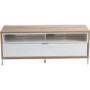 Alphason ADCH1135-WHT Chaplin TV Cabinet for up to 55" TVs - White/Light Oak