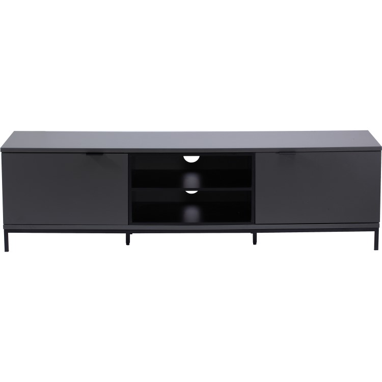Alphason ADCH1600-CH Chaplin TV Cabinet for up to 70" TVs - Charcoal