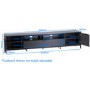 Alphason Chaplin White and Oak Effect TV Unit