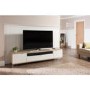 Alphason Chaplin White and Oak Effect TV Unit