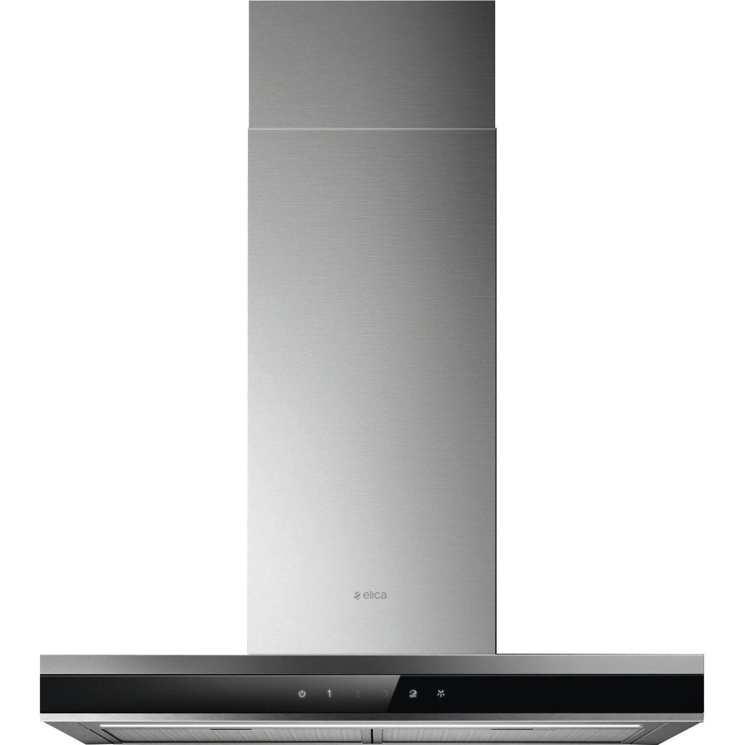 Refurbished Elica Adele ADELE-BLK-SS-60 60cm Flat Chimney Cooker Hood Stainless Steel