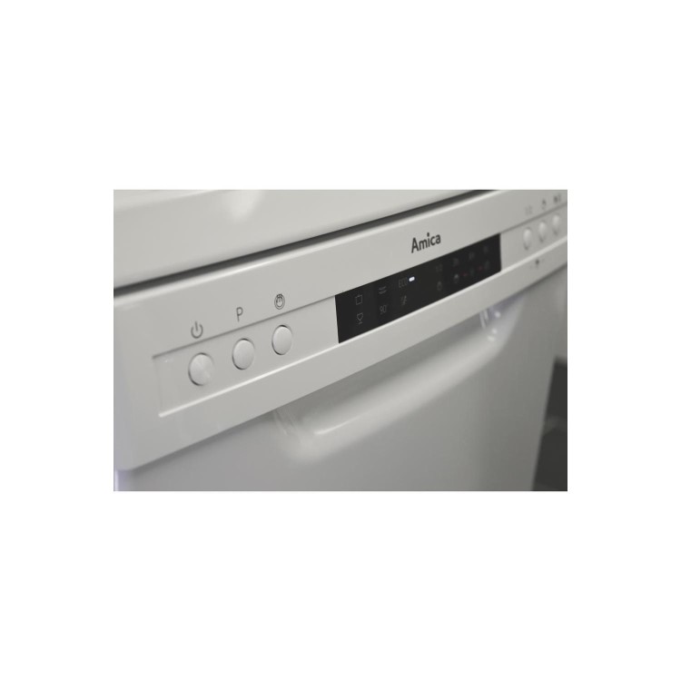 GRADE A2 - Amica Slimline Freestanding Dishwasher - White