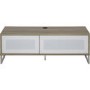 Alphason ADHE-1200LO Helium Light Oak TV Cabinet for up to 55" TVs