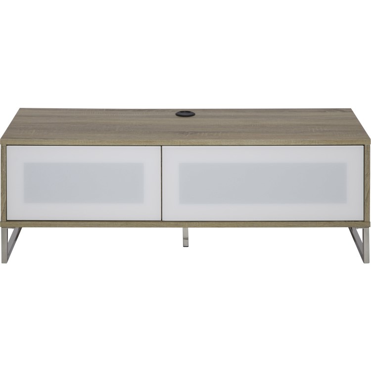Alphason ADHE-1200LO Helium Light Oak TV Cabinet for up to 55" TVs