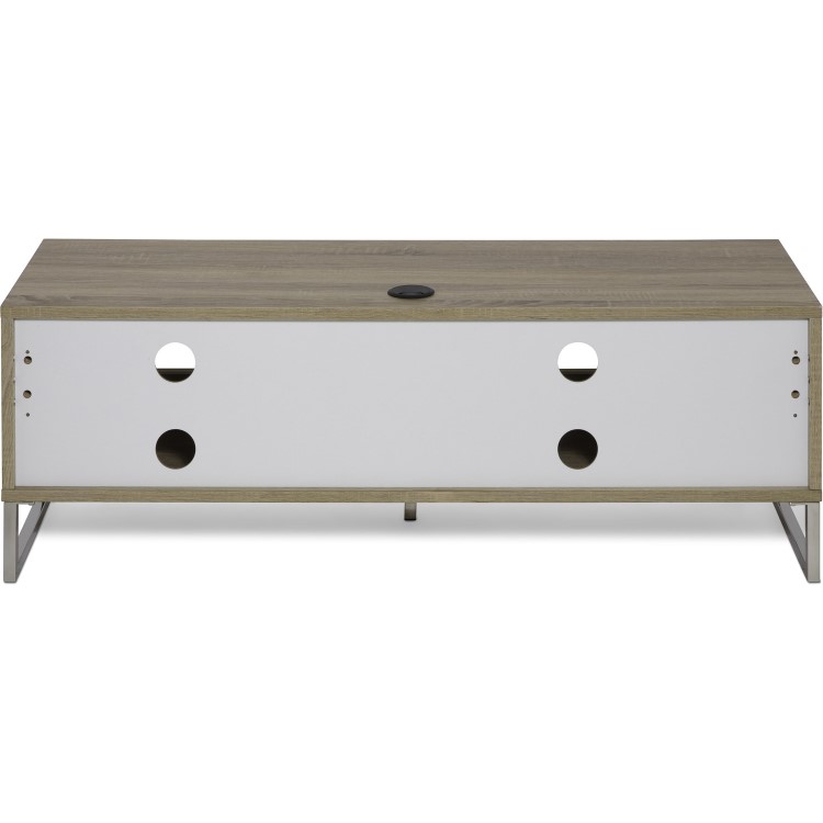 Alphason ADHE-1200LO Helium Light Oak TV Cabinet for up to 55" TVs
