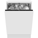 ADI631 Amica Integrated Dishwasher - Full Size 60cm, Self-Cleaning, Black Control Panel