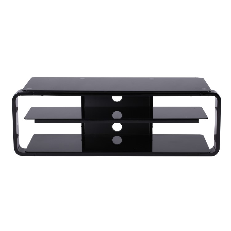 Alphason ADL1150-BLK Lithium Black TV Stand for up to 52" TVs