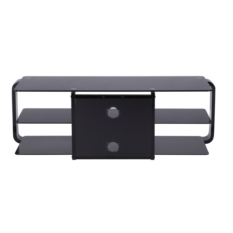 Alphason ADL1150-BLK Lithium Black TV Stand for up to 52" TVs