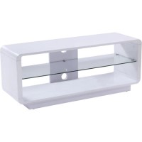 Alphason ADLU1200-WHT Luna TV Stand for up to 60" TVs - White