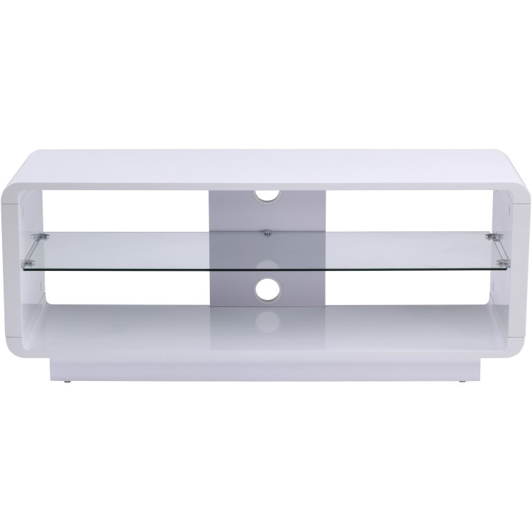 Alphason ADLU1200-WHT Luna TV Stand for up to 60" TVs - White